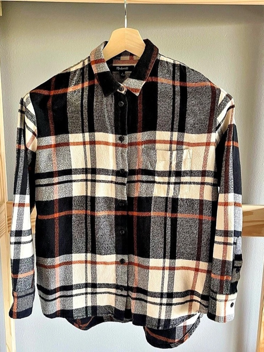 Madewell Flannel Shirt (Small)